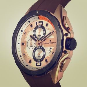 Studer Schild Cantor Chronograph Mens Watch